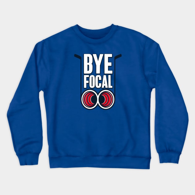 1971 - Bye Focal (Spectraflame Blue) Crewneck Sweatshirt by jepegdesign